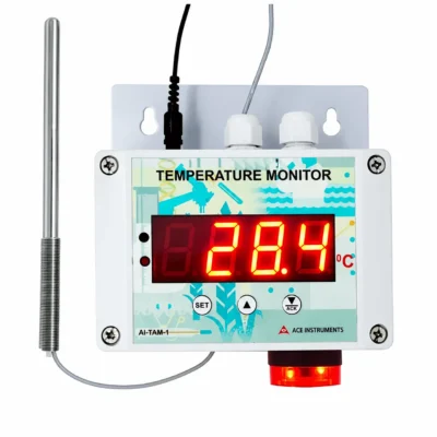Temperature Monitor with Buzzer Alarm AI-TAM1