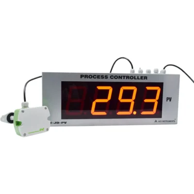 Jumbo Display Process Controller with Air Velocity Transmitter